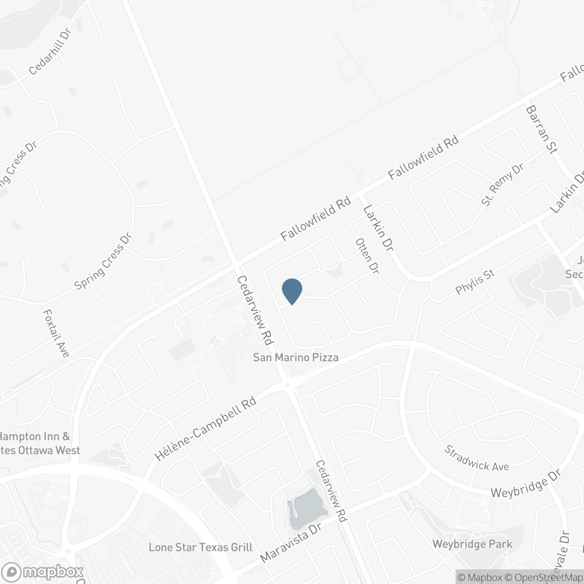 12 READY WAY, Ottawa, Ontario K2J 2R6